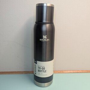 NEW Stanley Adventure-To-Go Vacuum Bottle 1.4 qt Wide Mouth with Leakproof Cup
